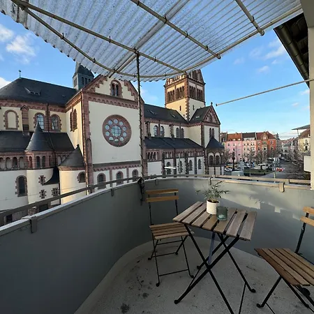 Zentrales 2-Zi Apartment By Rabe - Klimaanlage, Historische Kirche, Smart-Tv, Netflix * 卡尔斯鲁厄